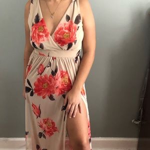 Floral maxi